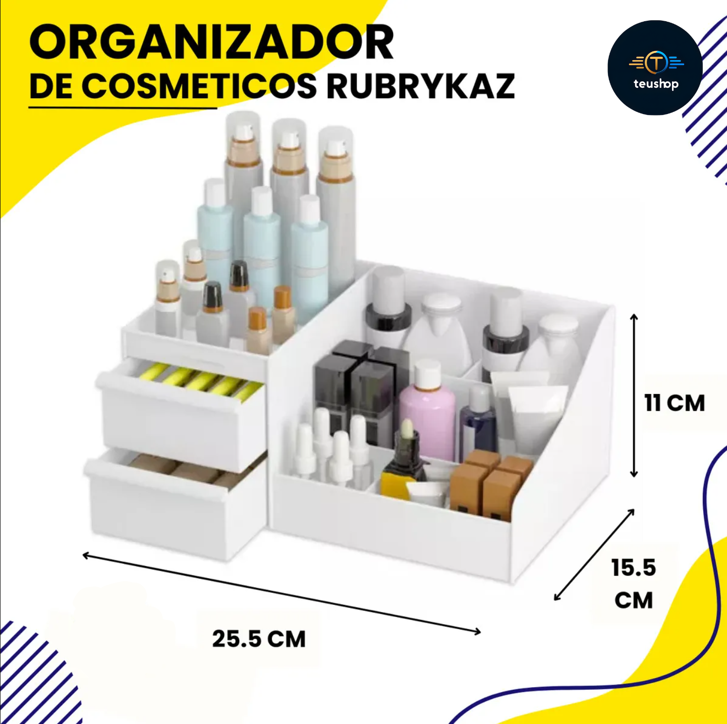 💄 Organizador De Cosméticos Multifuncional ✨