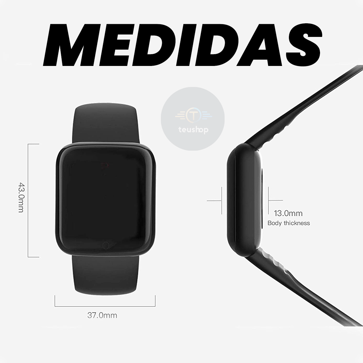 Reloj inteligente D20 Bluetooth - ⌚