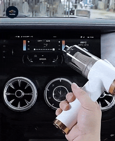 🌟 ASPIRADORA INALÁMBRICA DE MANO COLOR BLANCA 🤍