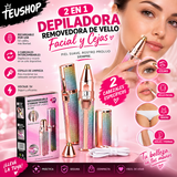 Depiladora 2 en 1 Removedora de Vello Facial y Cejas ✨ - imagen 1