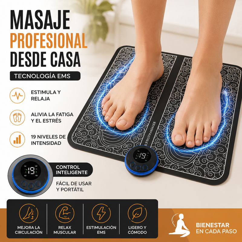 Masajeador de Pies EMS 🦶  – Relajación y Bienestar en Casa
