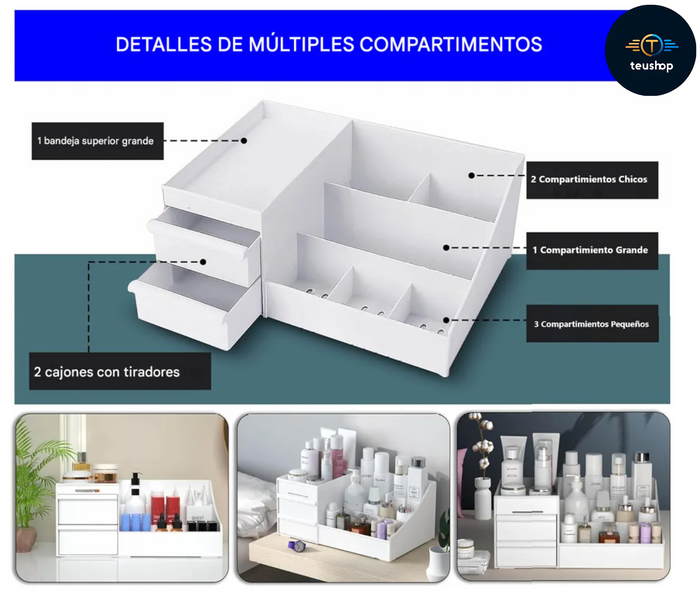 Organizador De Cosméticos Multifuncional