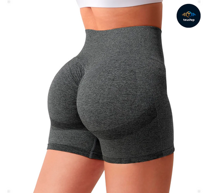 Short Calza Deportiva Ajustada Mujer – Realce Natural y Confort Total