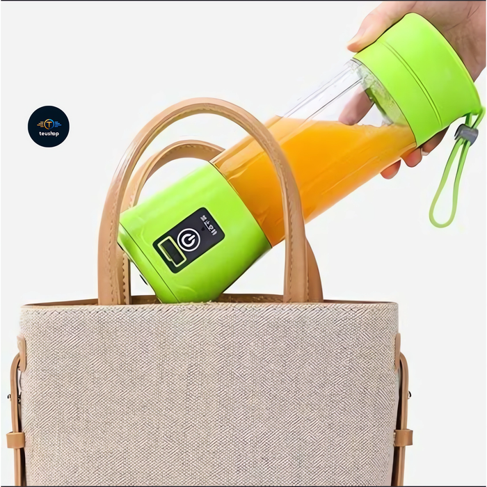 Licuadora Recargable USB Portátil Doble Cuchilla
