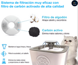 Fuente Bebedero para Mascotas: Agua Fresca y Saludable para Perro y Gato - imagen 1