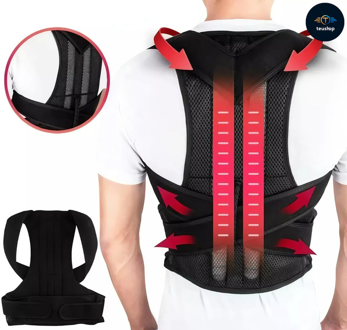 Corrector de Postura Lumbar | Soporte para Espalda y Hombros