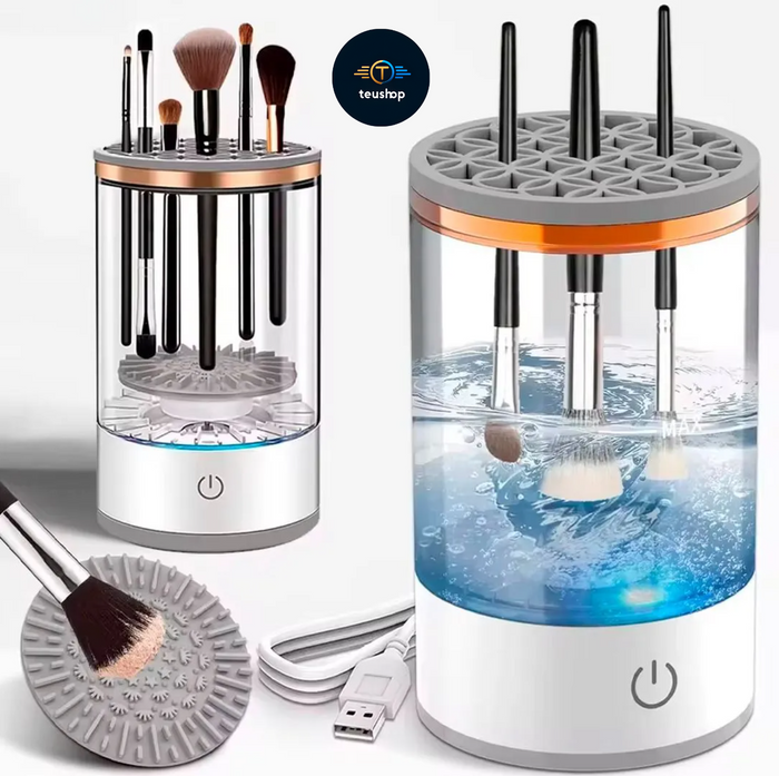 Limpiador Automático De Brochas De Maquillaje