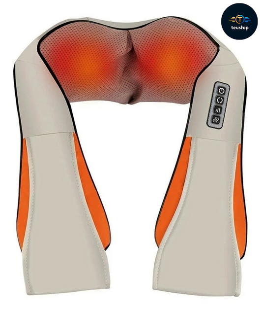 💚 Masajeador Ergonómico con Calor – Relajación Máxima 😴