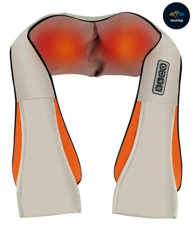 💚 Masajeador Ergonómico con Calor – Relajación Máxima 😴