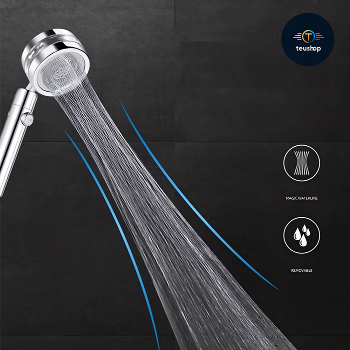 DUCHERO 360° CON ALTA PRESIÓN PARA UNA DUCHA PERFECTA