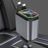 ⚡ CARGADOR DE AUTO 4 EN 1 — 120W - imagen 4