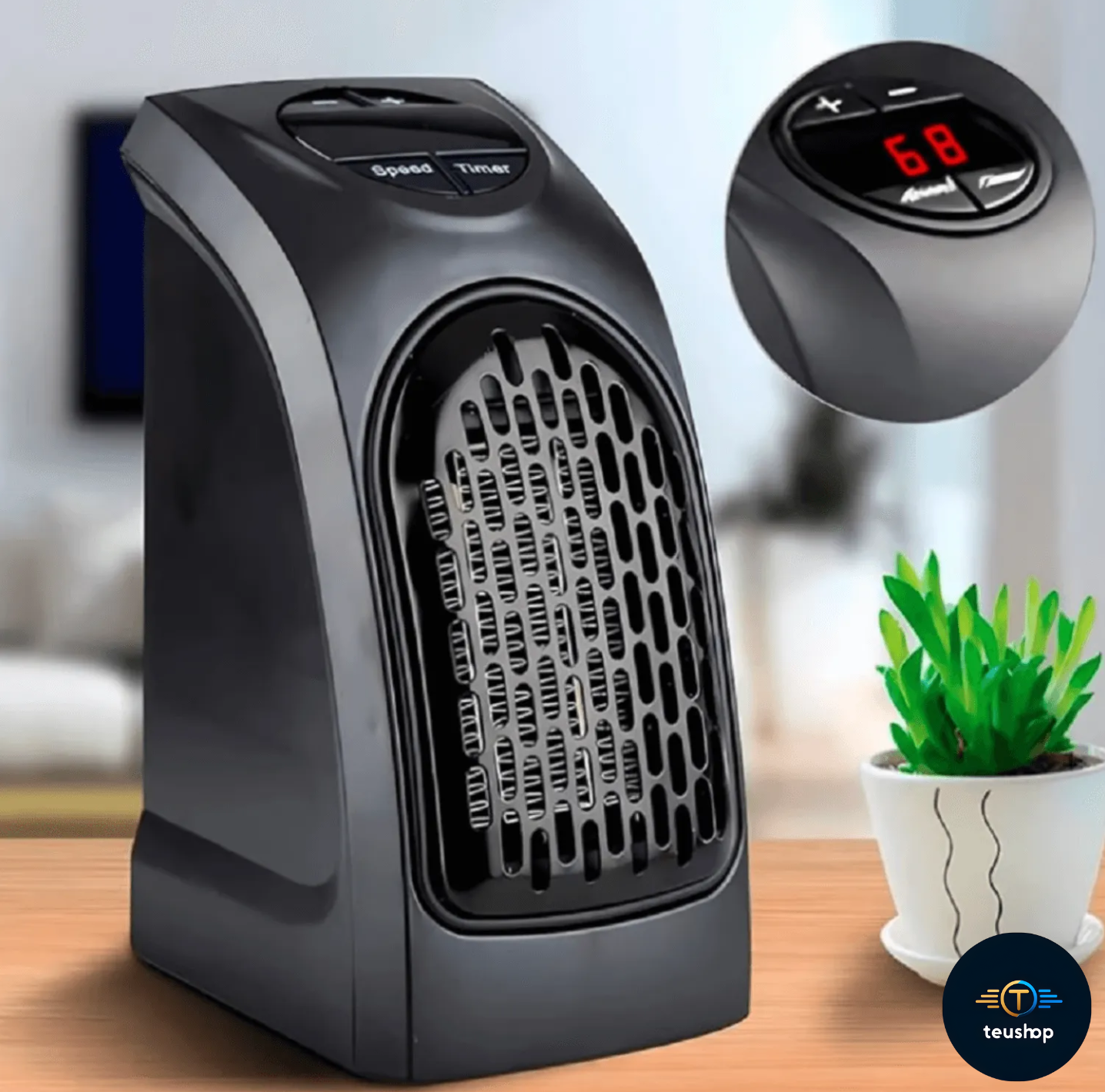 🔥 Calefactor Personal 400W | Compacto y Potente ✨