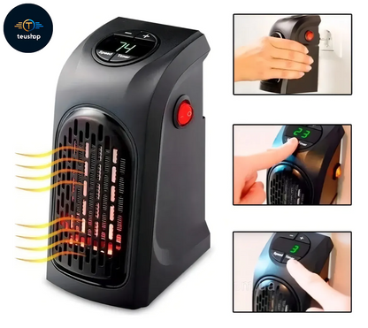 🔥 Calefactor Personal 400W | Compacto y Potente ✨