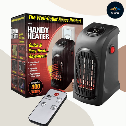 🔥 Calefactor Personal 400W | Compacto y Potente ✨