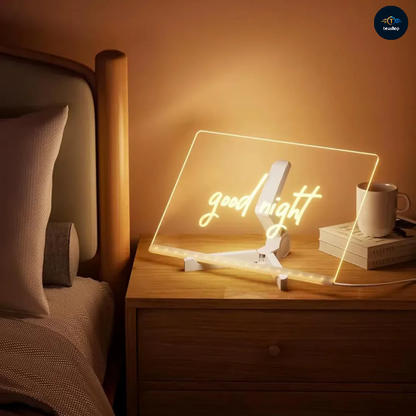 ✨ Pizarra LED Mágica – Ilumina tu creatividad 🌈