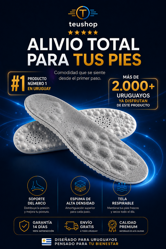 ☁️ Plantillas Nube Vitalik | Alivio total para tus pies 👟