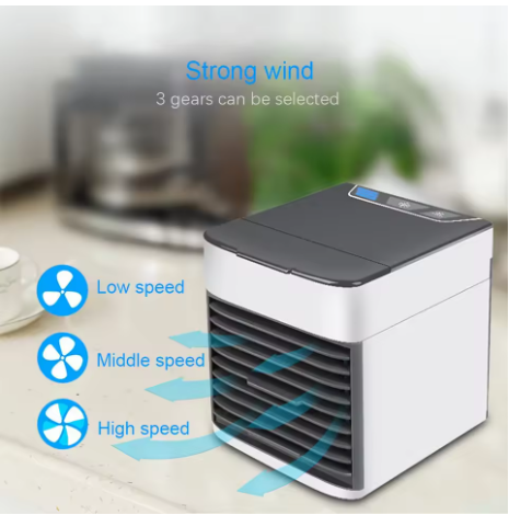 Climatizador Portátil USB Con Tres Velocidades Ajustables