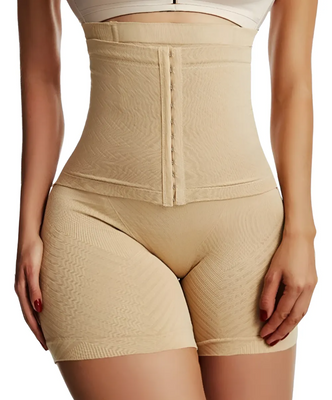 👗 Faja Moldeadora Cintura Alta Levanta Glúteos Reductora Beige ✨