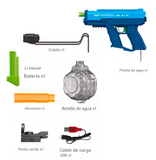 Pistola de Agua Uzi Eléctrica Automática con Luz - imagen 3
