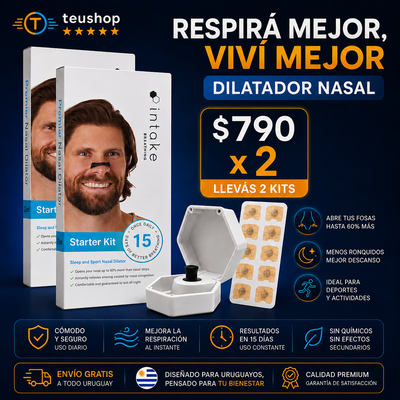 AirBreath – Dilatador Nasal - Pagas 1 y te llevas 2