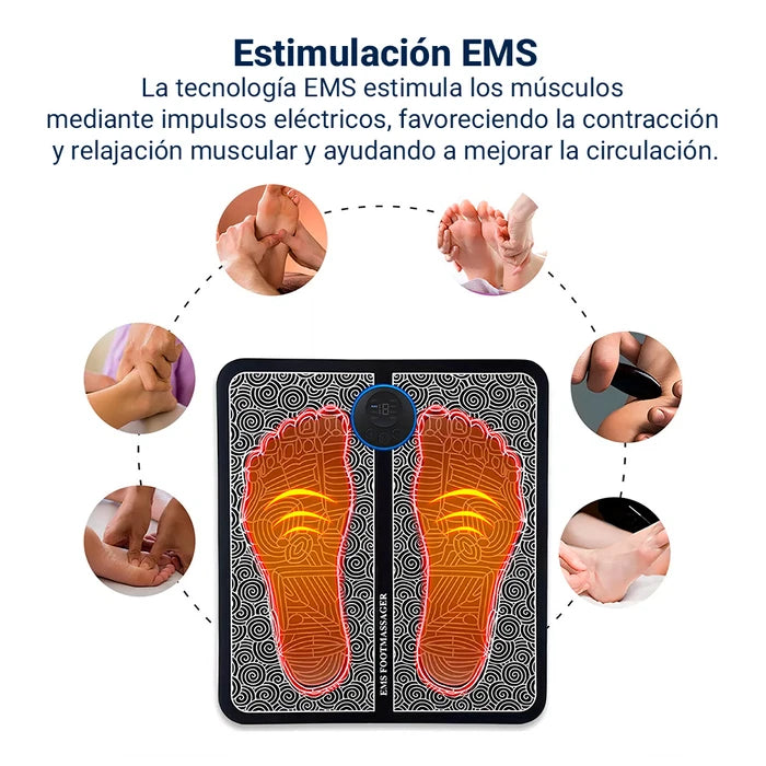 Masajeador de Pies EMS 🦶  – Relajación y Bienestar en Casa