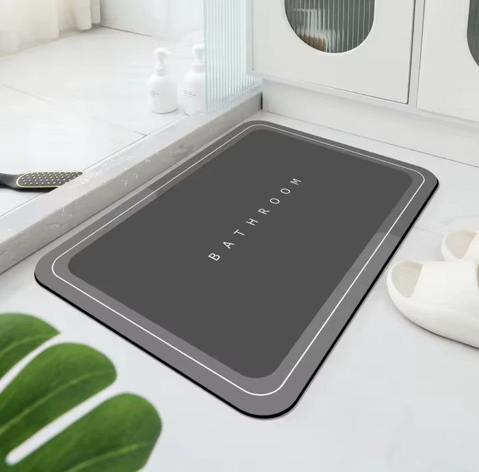 Alfombra de Baño Súper Absorbente Antideslizante