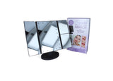 ESPEJO PLEGABLE LED TÁCTIL CON AUMENTO - imagen 1